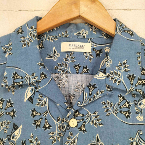 ラディアル RADIALL 16SS HUMMING BIRD 総柄 S/S アロハシャツ メンズ  S